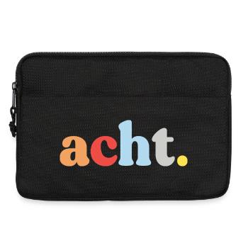 8e anniversaire Eight Retro - Sacoche pour ordinateur portable 13 pouces - noir - Devant