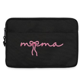 Mama Schleife - Laptoptasche 13" - Schwarz - Vorne