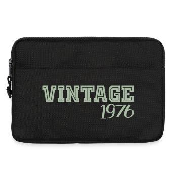 50 Years 1976 Vintage Retro Birthday Gift - Laptop bag 13" - black - Front