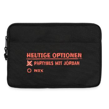 Heutige Optionen Partybus Jördan Grafik - Laptoptasche 13" - Schwarz - Vorne