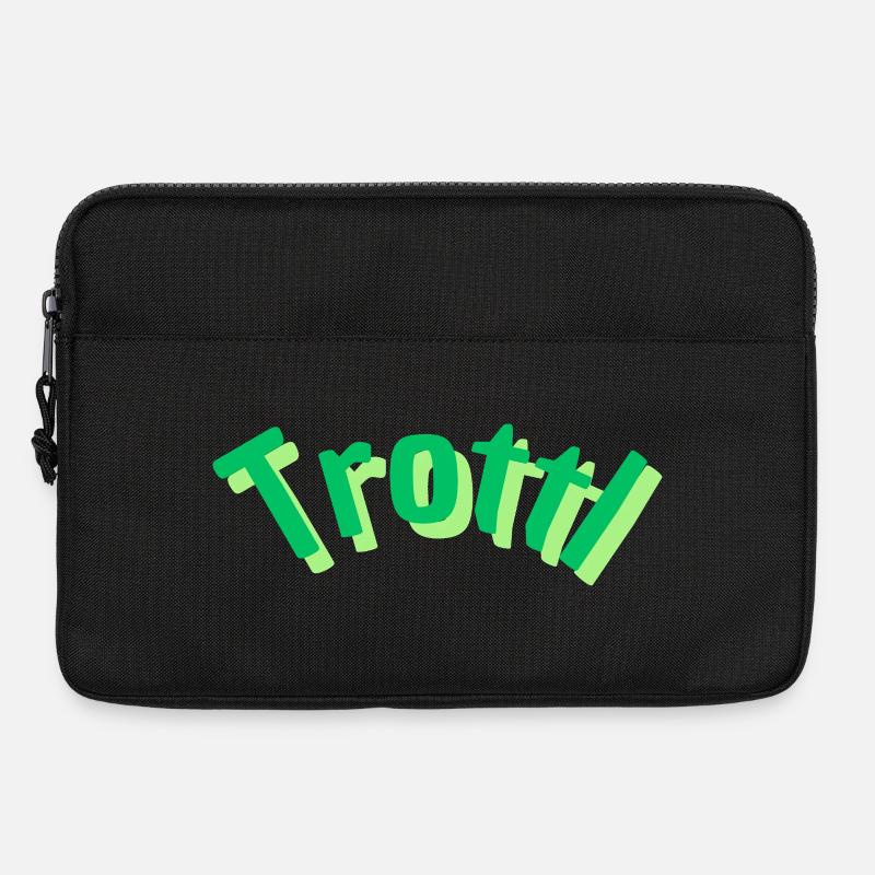 Trottl - Laptoptasche 13" - Schwarz