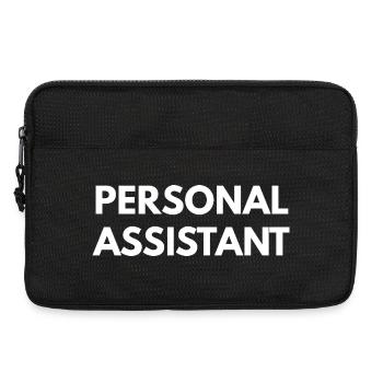 Persönlicher Assistent - Laptoptasche 13" - Schwarz - Vorne