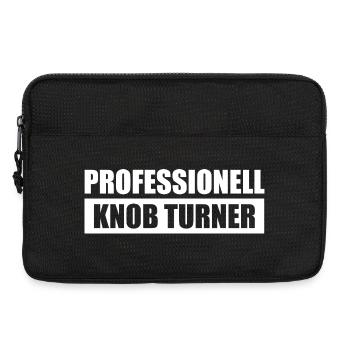 Knob Turner Sound Engineer Sound Engineer - Laptop bag 13" - black - Front