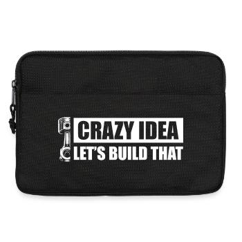 Let's build that Car lover car guy mechanic - Laptoptasche 13" - Schwarz - Vorne