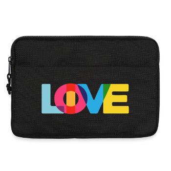 Live Love Festival Rave Party Beach Holiday Summer - Sacoche pour ordinateur portable 13 pouces - noir - Devant
