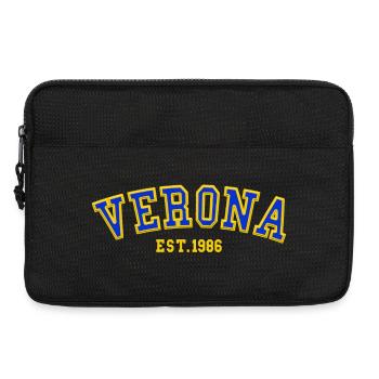 Vérone fondée en 1986 - Sacoche pour ordinateur portable 13 pouces - noir - Devant