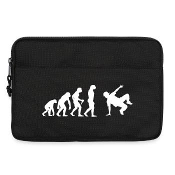 Geschenkidee für einen Breakdancer mit Break Dance - Laptoptasche 13" - Schwarz - Vorne