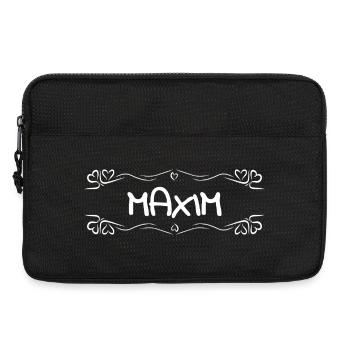 Maxim as a heart - Laptop bag 13" - black - Front