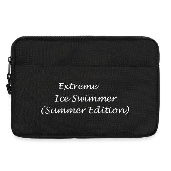 Extremschwimmer - Laptoptasche 13" - Schwarz - Vorne