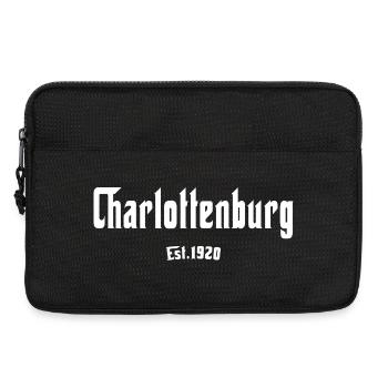 Charlottenburg 1920 Vintage Distressed Berliner - Laptoptasche 13" - Schwarz - Vorne
