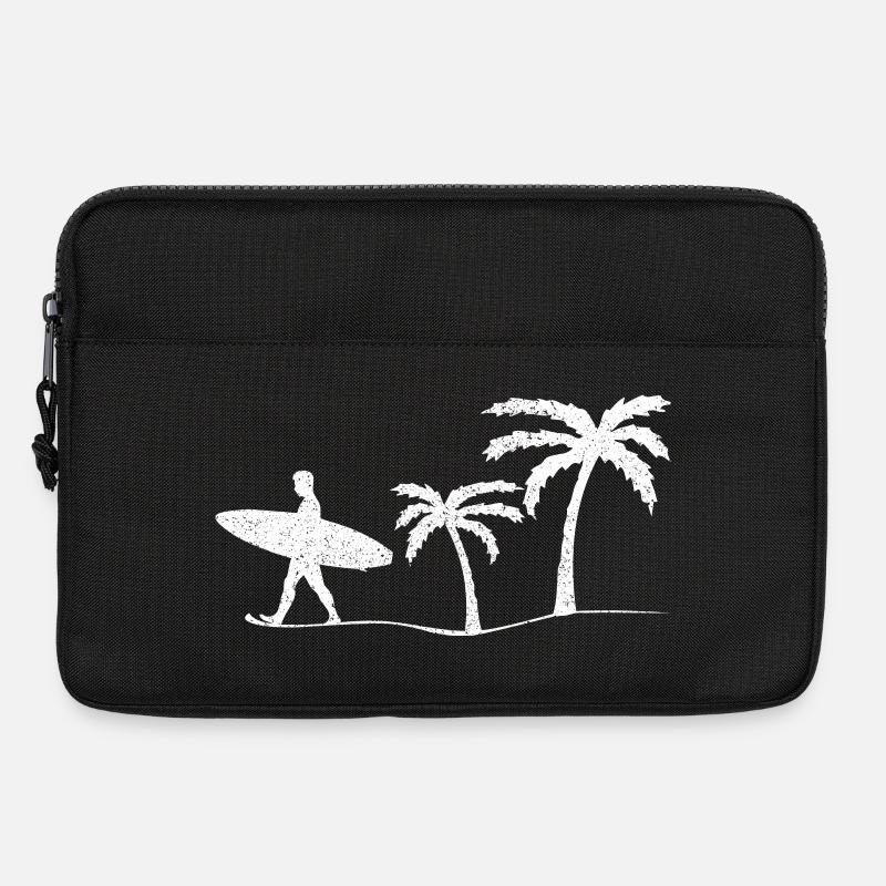 Surfer Surfen - Laptoptasche 13" - Schwarz