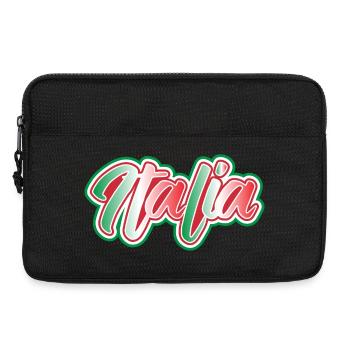 sticker Italy sticker Italy Aufkleber Italien - Laptop bag 13" - black - Front