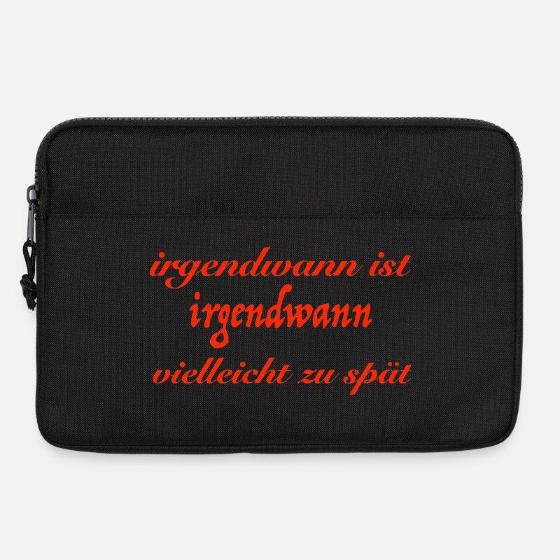 sometime - Laptop bag 13" - black