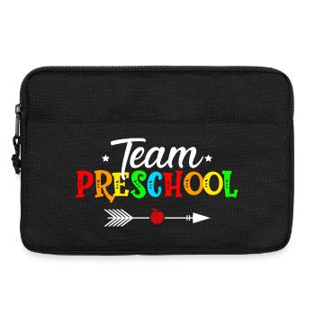 team preschool - Laptop bag 13" - black - Front