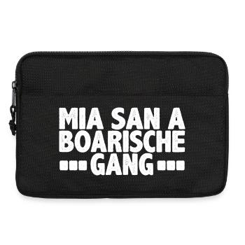 MIA SAN A BOARISCHE GANG - Laptoptasche 13" - Schwarz - Vorne