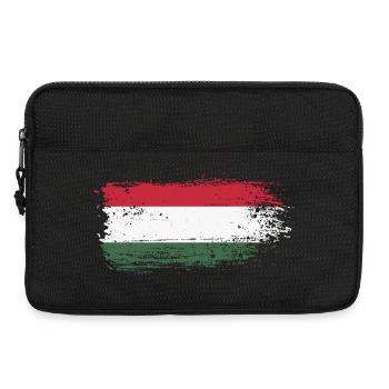 Drapeau Pinceau Hongrois - Sacoche pour ordinateur portable 13 pouces - noir - Devant