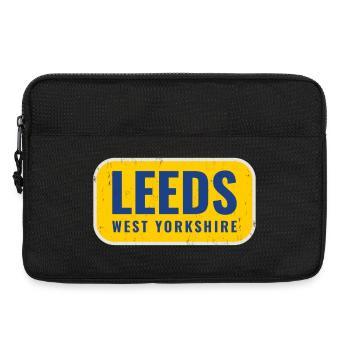Leeds West Yorkshire Badge - Laptoptasche 13" - Schwarz - Vorne