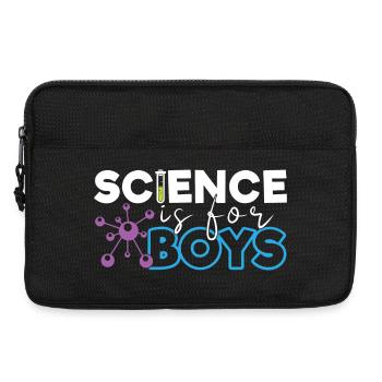 Science is for Boys - Laptop bag 13" - black - Front