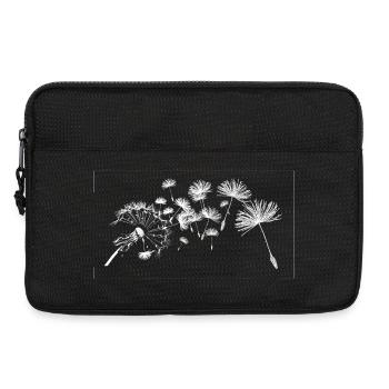 Common dandelion flowers - Laptop bag 13" - black - Front