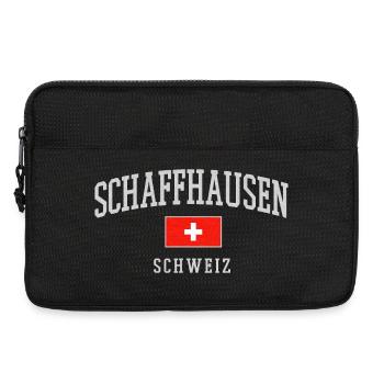 Schaffhouse Suisse Emblème - Sacoche pour ordinateur portable 13 pouces - noir - Devant