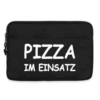 Pizza - Laptoptasche 13" - Schwarz - Vorne