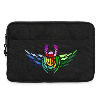 Pride Scarab – Diversity and Transformation - Laptop bag 13" - black - Front