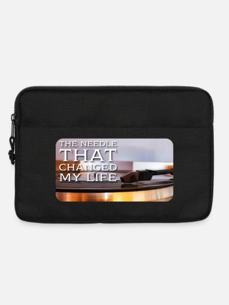 The needle that changed my life - Laptoptasche 13" - Schwarz