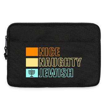 Hanukkah Chanukkah Hanukah - Laptoptasche 13" - Schwarz - Vorne