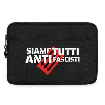 Siamo Tutti Antifascisti | Déclaration politique - Sacoche pour ordinateur portable 13 pouces - noir - Devant
