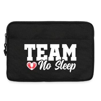 Team No Sleep - Laptoptasche 13" - Schwarz - Vorne