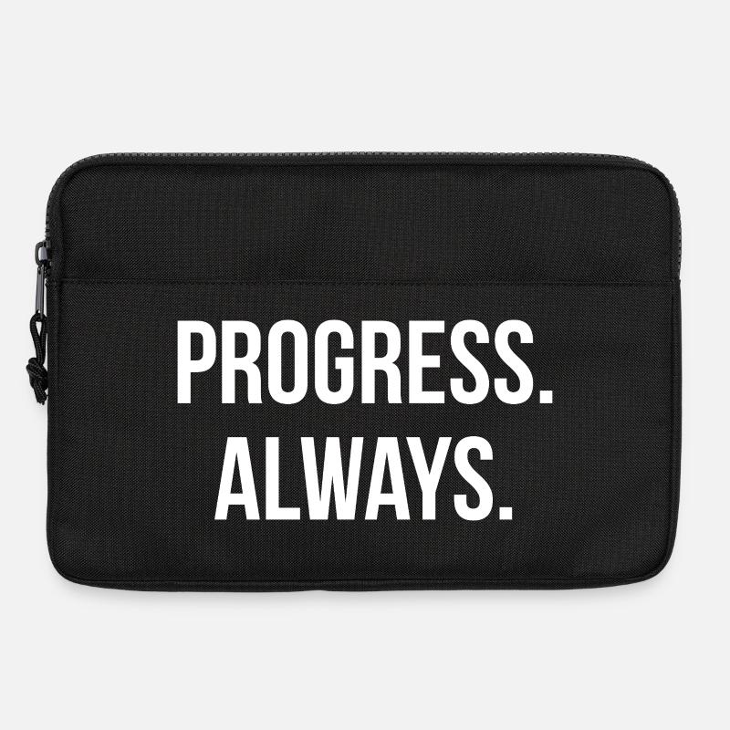 PROGRESS. ALWAYS. | Greyline Official - Laptoptasche 13" - Schwarz