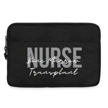 BMT-Nurse Knochenmarktransplantationsspezialistin - Laptoptasche 13" - Schwarz - Vorne