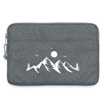 Gebirge - Laptoptasche 13" - Grau meliert - Vorne