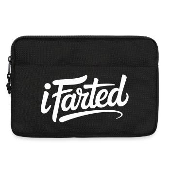 Ich habe – Lustiges Gen Alpha-Logo - Laptoptasche 13" - Schwarz - Vorne