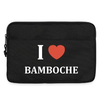 J’aime Bamboche - Sacoche pour ordinateur portable 13 pouces - noir - Devant