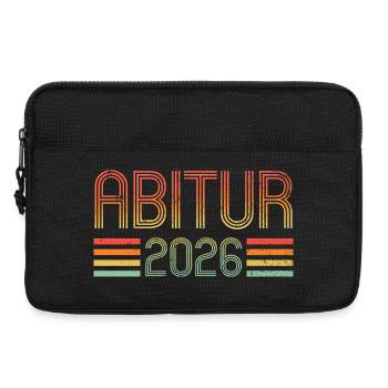 Abi 2026 - Abitur - Gift - Laptop bag 13" - black - Front