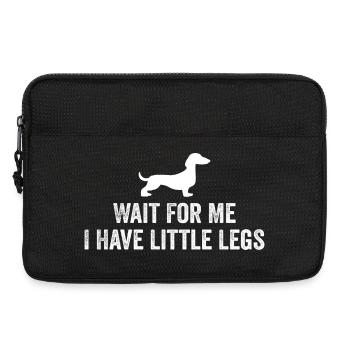 Best Dachshund Mom Dad Dog Owner Gift - Laptop bag 13" - black - Front