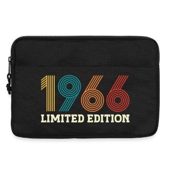 1966 édition Limitée Vintage 60 ans Anniversaire - Sacoche pour ordinateur portable 13 pouces - noir - Devant