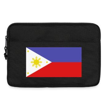 Philippines Flag - Laptop bag 13" - black - Front