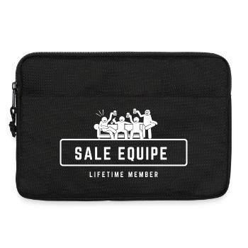 Dreckiges Team, Teamgruppe, eine Gruppe von Freunden! - Laptoptasche 13" - Schwarz - Vorne