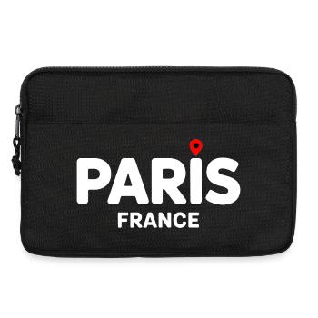 Paris France France Tour - Laptop bag 13" - black - Front