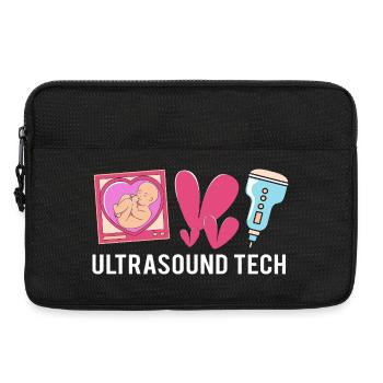 Ultraschall Techniker Ultraschalltechniker - Laptoptasche 13" - Schwarz - Vorne