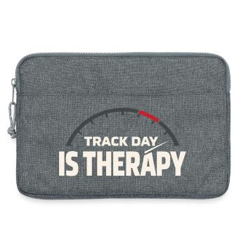 Track Day Bremsstaub Hpde Track Car Autocross - Laptoptasche 13" - Grau meliert - Vorne