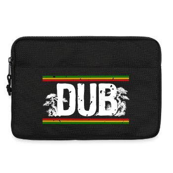 Dub Roots Reggae Wald - Laptoptasche 13" - Schwarz - Vorne