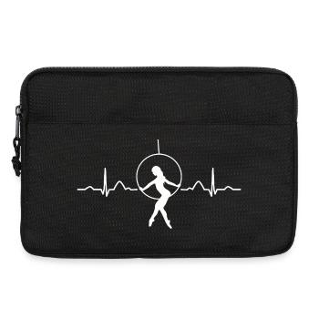 Aerialist Heartbeat Aerial Ring Lyra Luftring - Laptoptasche 13" - Schwarz - Vorne