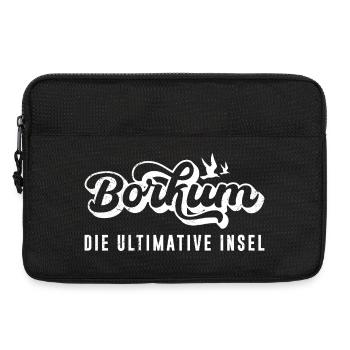 BORKUM DIE ULTIMATIVE INSEL Lustiges - Laptoptasche 13" - Schwarz - Vorne