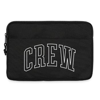 Crew Outline Font - Laptop bag 13" - black - Front