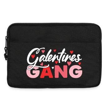 Galentines Gang Herzen - Laptoptasche 13" - Schwarz - Vorne