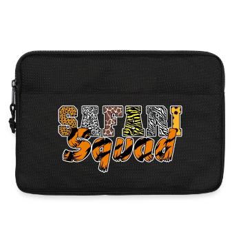 Animals Zoo Party Dschungel Zoo Geburtstag Safari Squad - Laptoptasche 13" - Schwarz - Vorne