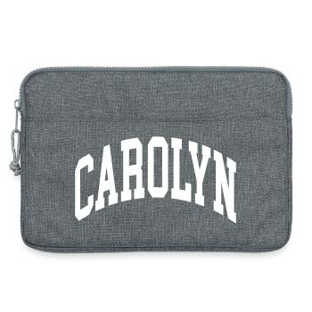 Carolyn - Laptoptasche 13" - Grau meliert - Vorne